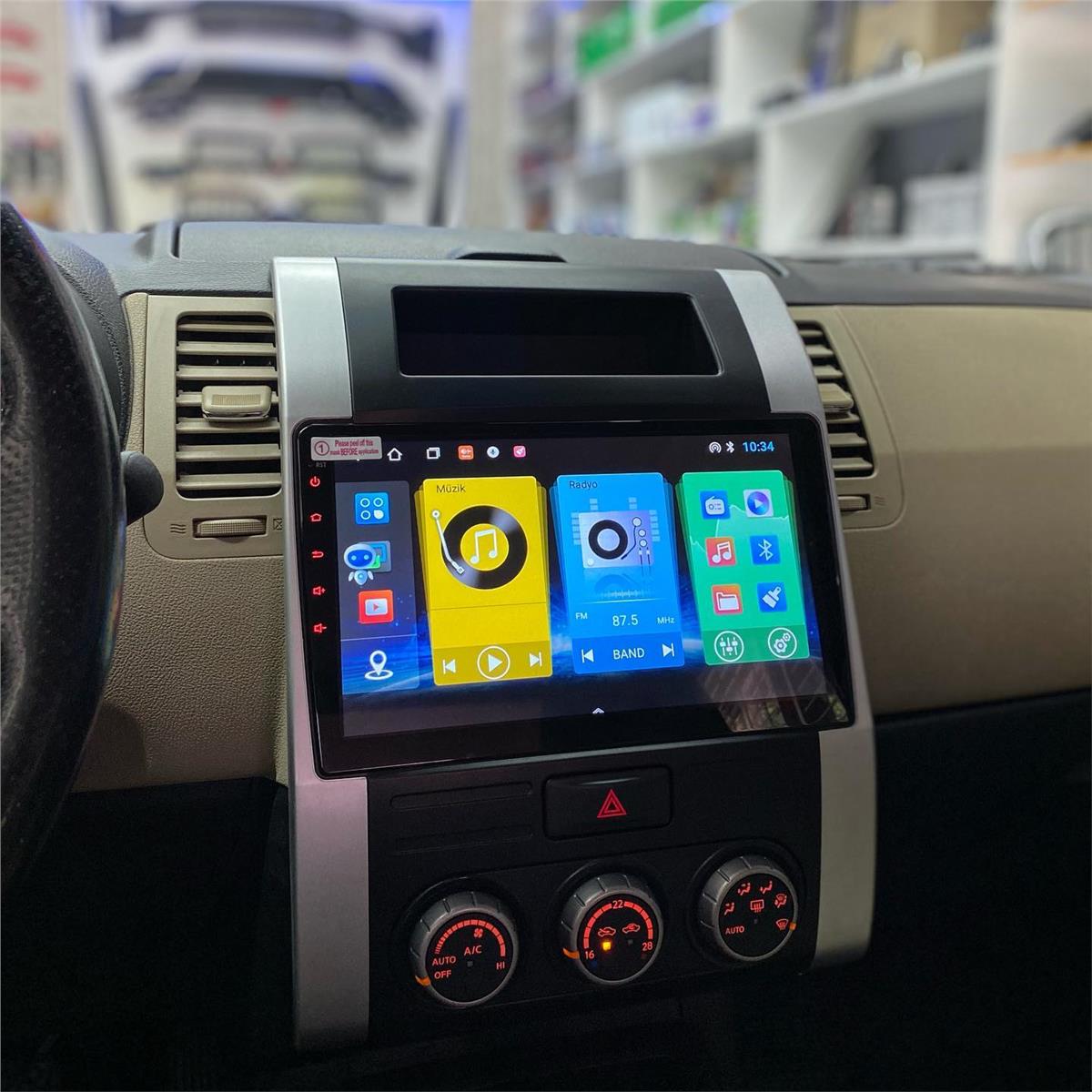 Nissan X Trail (2006-2012)CARPLAY ANDROİD AUTO 4RAM MULTİMEDYA USB KAMERA HEDİYE